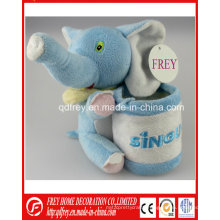 Cute Pencile Holder of Plush Elephant